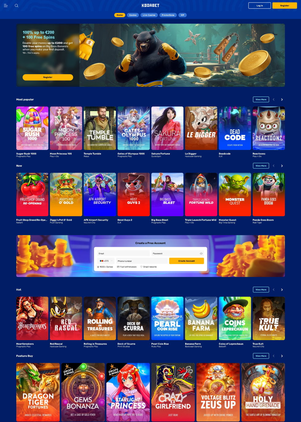 Kodabet Casino